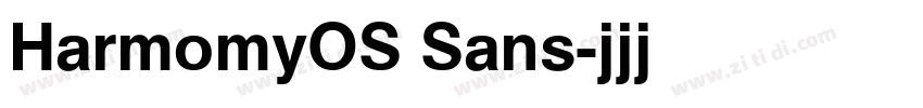HarmomyOS Sans字体转换